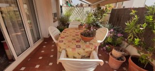 4 Sillas de Jardín Plástico Blancas