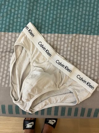 Calvin Klein Slips Blancos Talla M