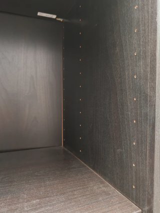 2 Librerías Ikea Negra y Beige