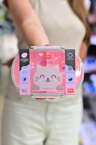 Portamerenda Legami Gatto MEOW 500ml