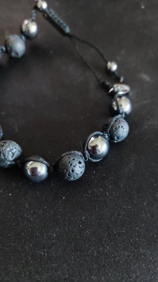 Pulsera Lotus Style Shamballa Bolas