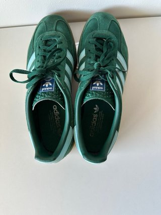 Adidas Gazelle Indoor Verde y Azul