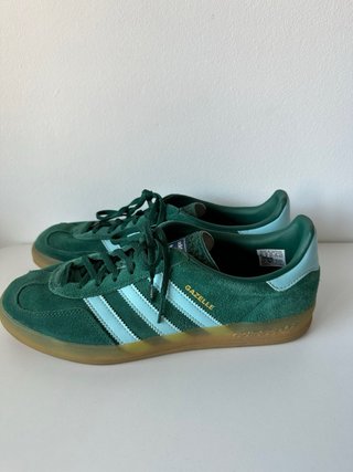 Adidas Gazelle Indoor Verde y Azul