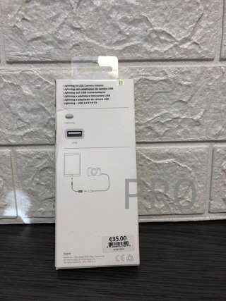 Apple Adaptador USB para cámaras