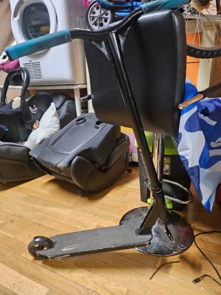 Patinete Negro Longway Pro Scoot