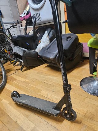 Patinete Negro Longway Pro Scoot