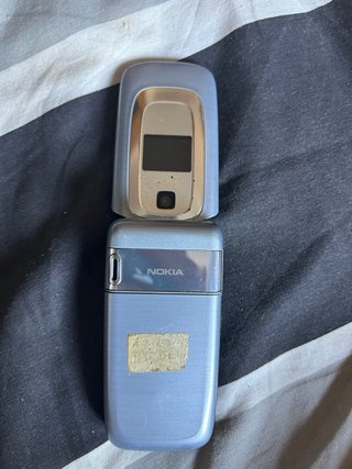 Teléfono Móvil Nokia Azul Plata 6085