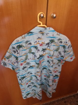 Camisa Hawaiana Primark Talla 13-14