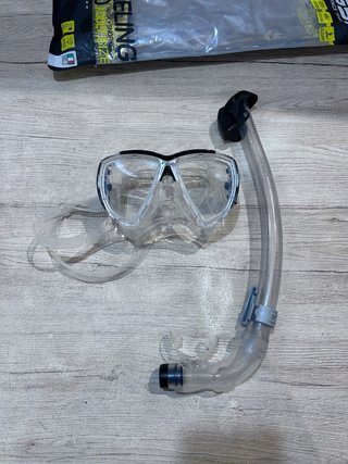 Gafas tubo CRESSI Big Eyes y Seal Dry Combo