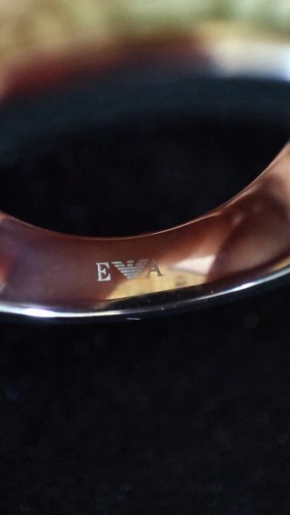 Anillo Emporio Armani