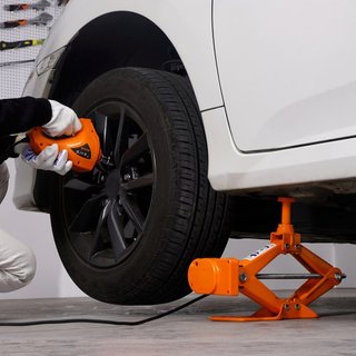 Gato Eléctrico de Coche Gato de Suelo 3 Toneladas Herramienta de Reparación de Coche