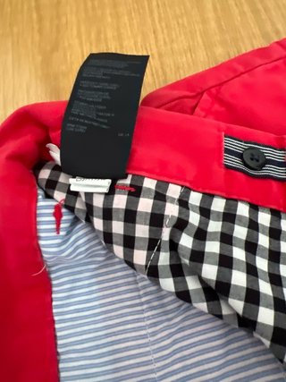 Pantalón corto hombre Tommy Hilfiger rojo