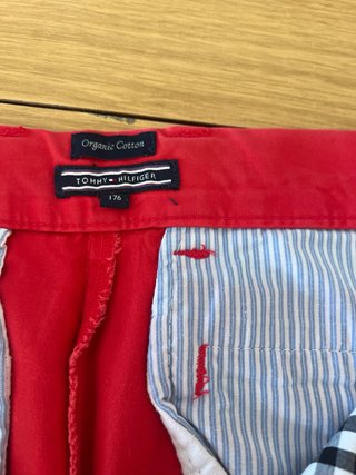 Pantalón corto hombre Tommy Hilfiger rojo