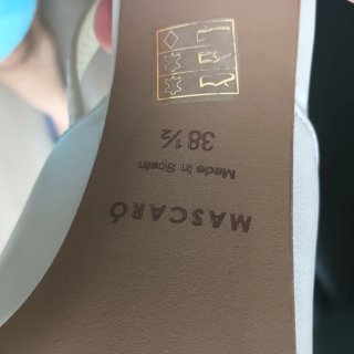 MASCARÓ Zapatos Blancos Mujer Talla 38