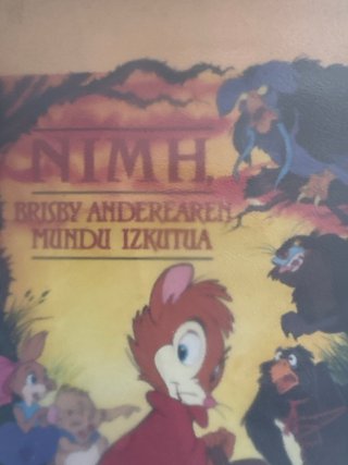 4 Cintas VHS Cuentos Infantiles Euskera
