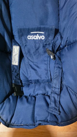 Hamaca para bebé azul impermeable