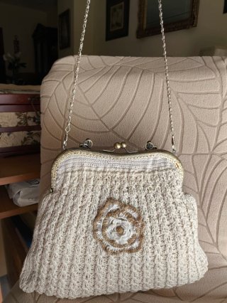 Bolso de mano ganchillo