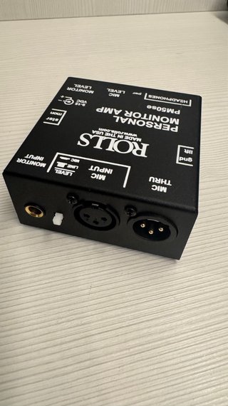 Rolls PM50se Amplificador Monitor Personal