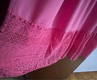 Vestido Verano Rosa Talla Única