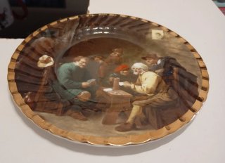Plato Decorativo Porcelana Fina Finsbury