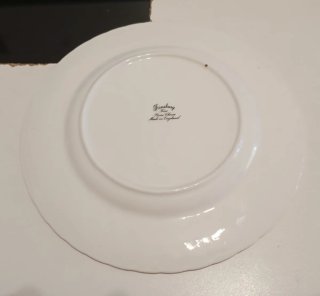 Plato Decorativo Porcelana Fina Finsbury