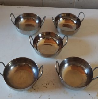 Set de 5 peroles de acero