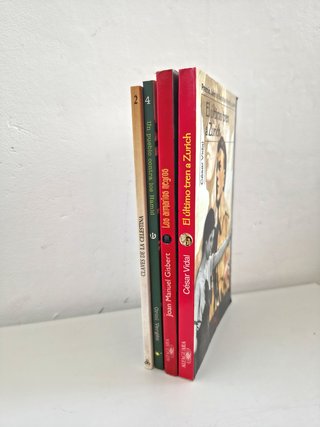 Pack 4 Libros Juveniles y Lectura ESO