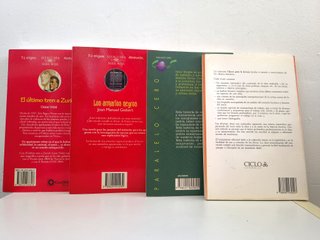 Pack 4 Libros Juveniles y Lectura ESO