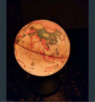 Lámpara Globo Terráqueo Decorativa