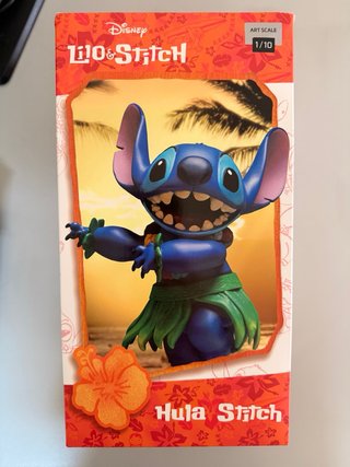 Figura Stitch Hula Iron Studios 1/10 Nueva