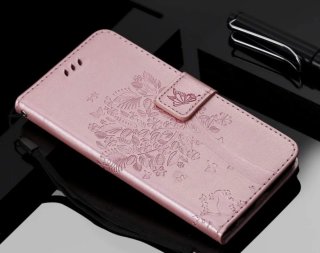 Funda Samsung S21 Plus Rosa Árbol Mariposas gato