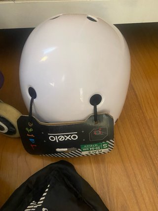 Patines Oxelo + Casco + Protecciones + Bolsa