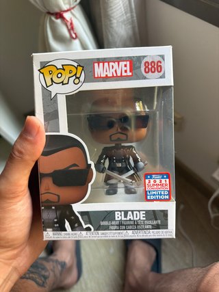 Funko Pop! Marvel Blade 886 Edición Limitada