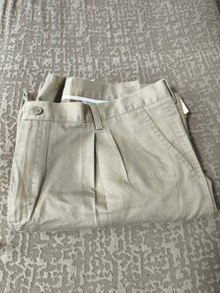 Pantalones Chinos marrón verdoso claro