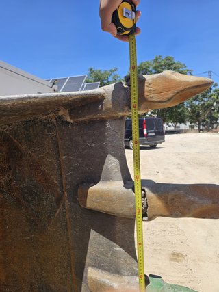 LOTE DE 3 CAZOS EXCAVADORAS 20-25 TN
