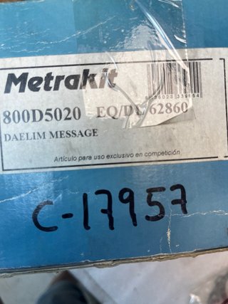 Kit Cilindro y Pistón Metrakit Daelim Message