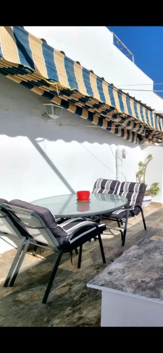 Conjunto de terraza mesa y sillas