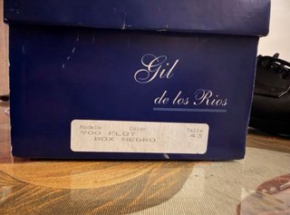 Zapatos de piel hombre negros