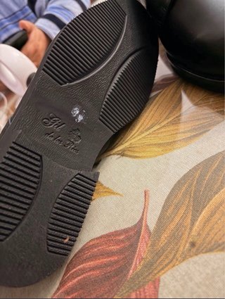 Zapatos de piel hombre negros