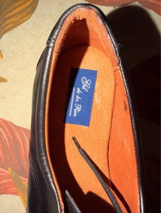 Zapatos de piel hombre negros