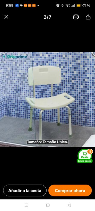 Silla baño