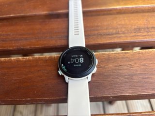 Garmin Forerunner 55 Reloj GPS Beige/Blanco