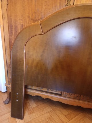2 Cabeceros de cama de madera 90