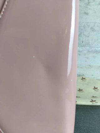Bolso sobre charol rosa nude Jaclin
