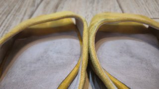 Sandalias amarillas Cortefiel,  38