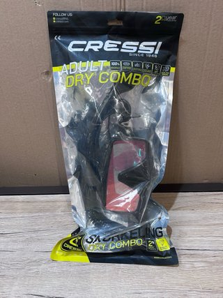 Gafas tubo Cressi SF1 y Snorkel Dry Combo