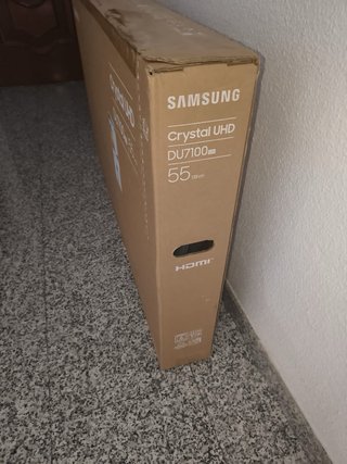 Televisión Samsung Crystal UHD 55'' DU7100