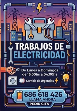 Trabajos de Electricidad