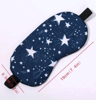 Antifaz para dormir con estrellas