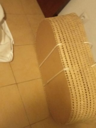 Cuna de bebé blanca